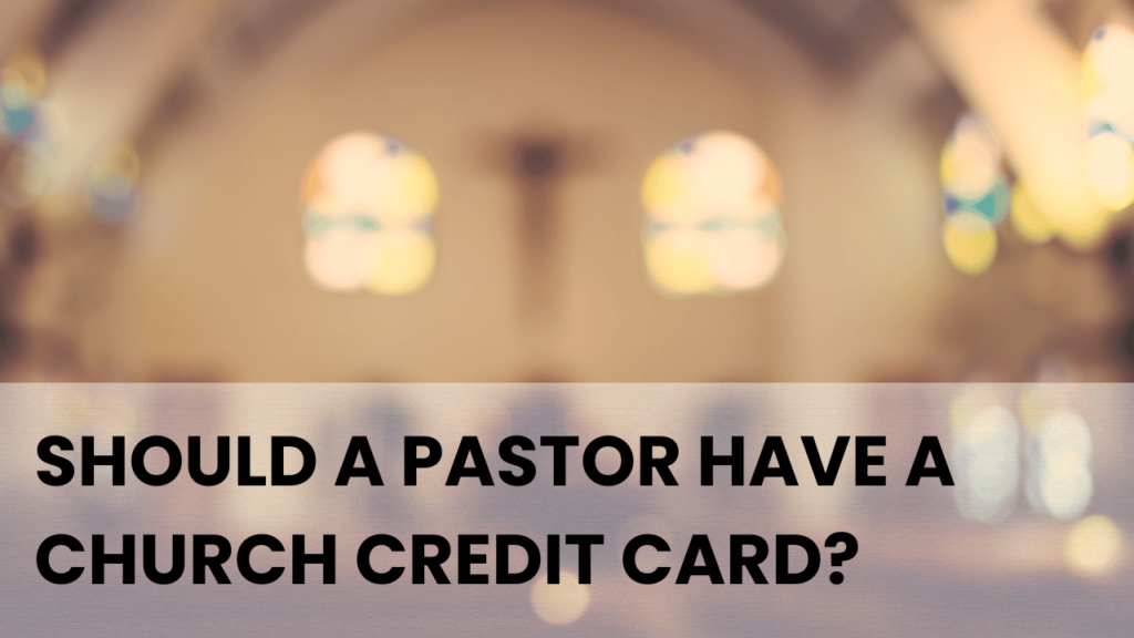 Church Credit Card