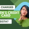 who charged karens credit card on sista